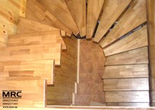 Oak stairs