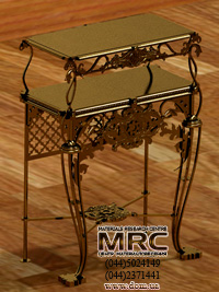 3D model of the brass table