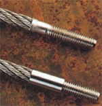 Stainless steel rope system